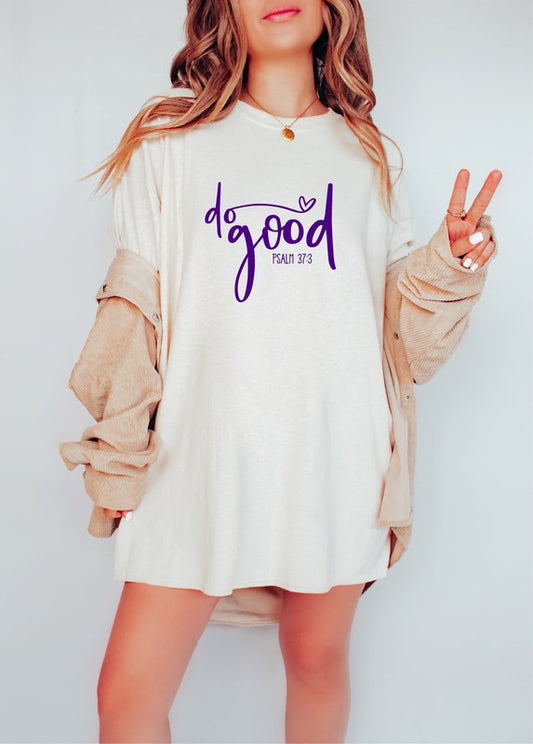 Do Good Psalm Crew Neck Tee