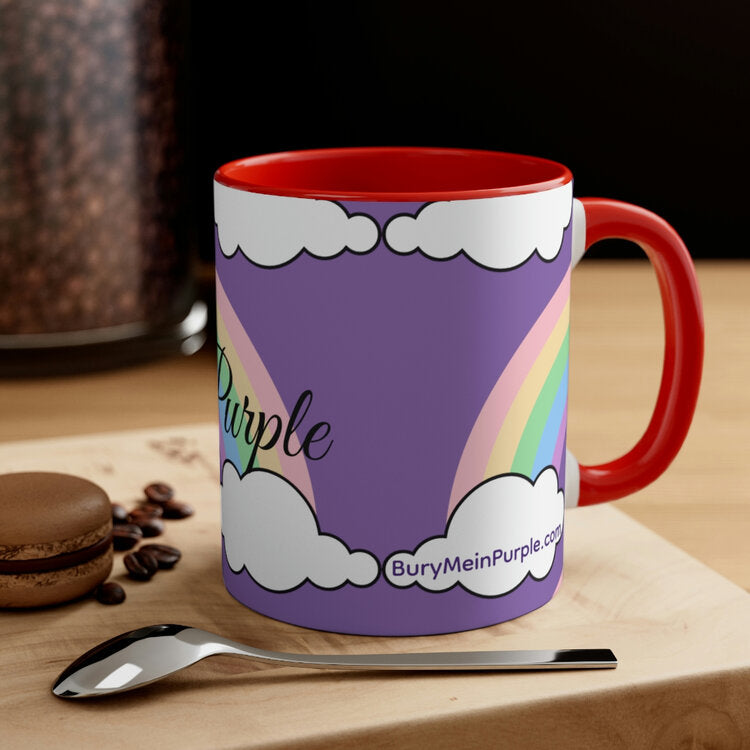 JUST BE PURPLE MUG