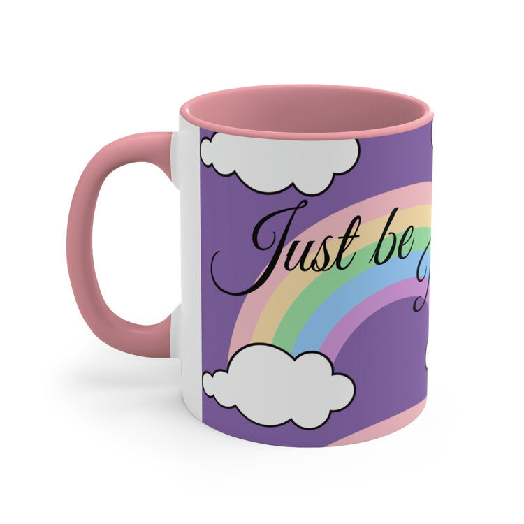 JUST BE PURPLE MUG