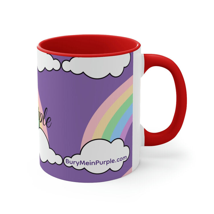 JUST BE PURPLE MUG