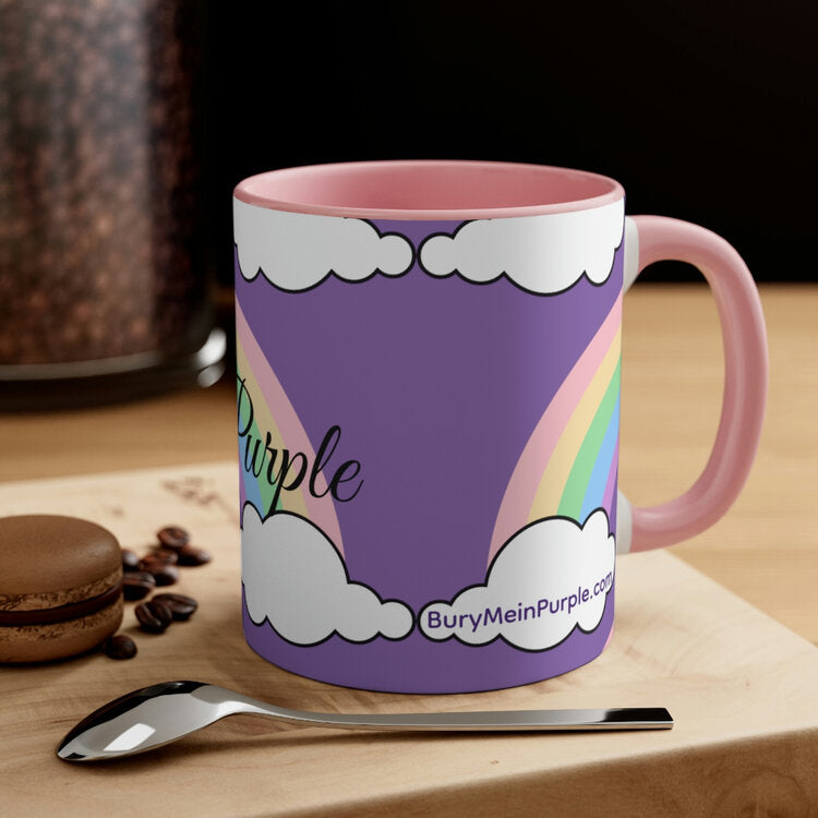 JUST BE PURPLE MUG