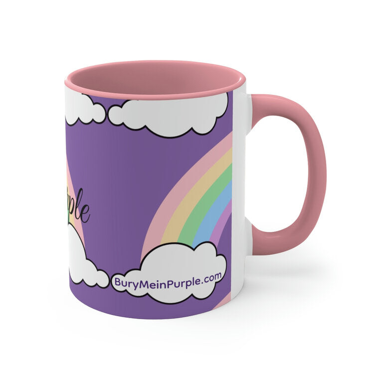 JUST BE PURPLE MUG